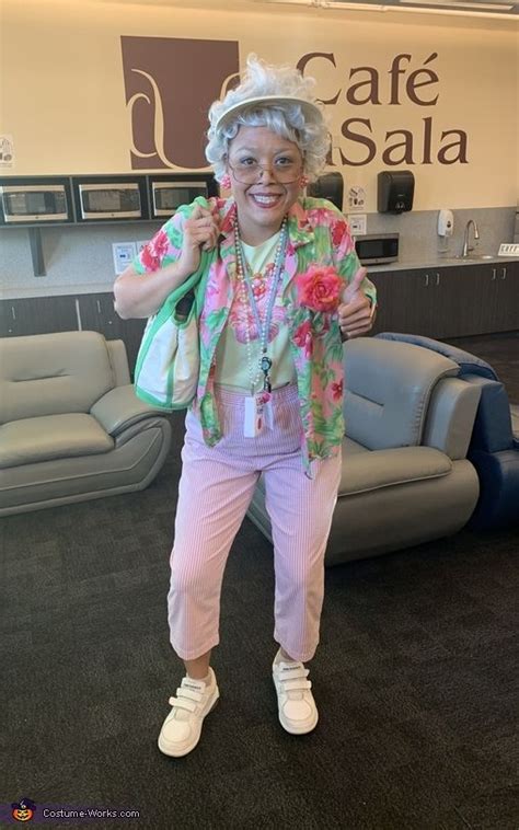 costume ideas for grandma|adult grandma costume.